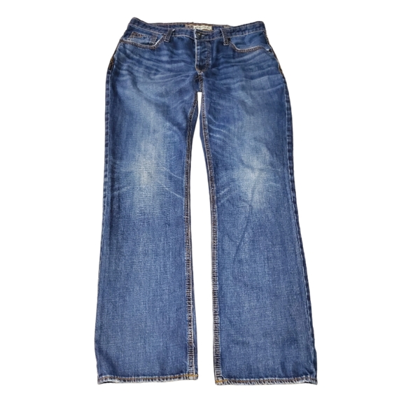 BKE Men's Derek Straight Jeans 34R - Picture 3 of 13